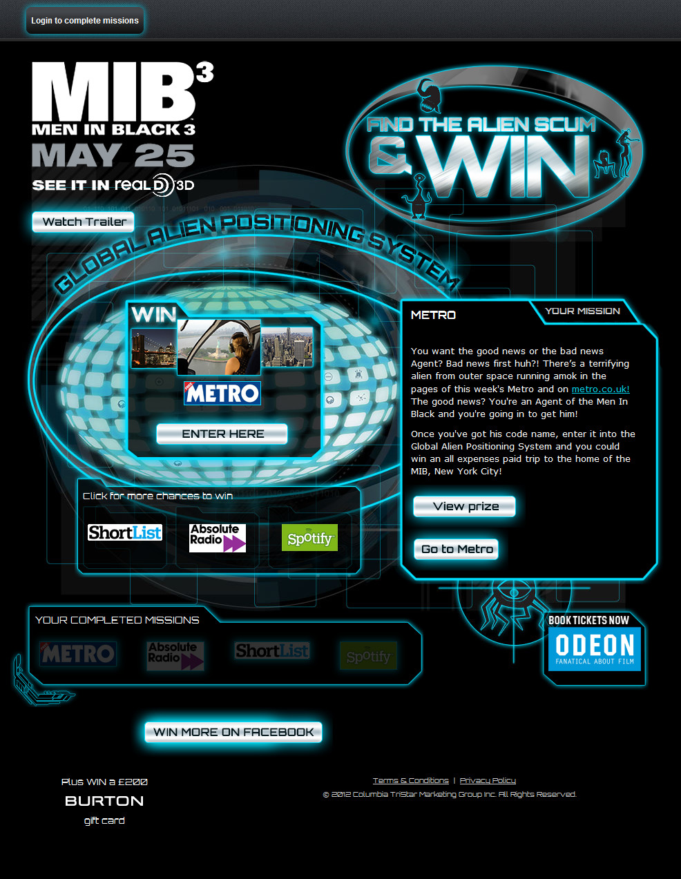 metro m.i.b site image